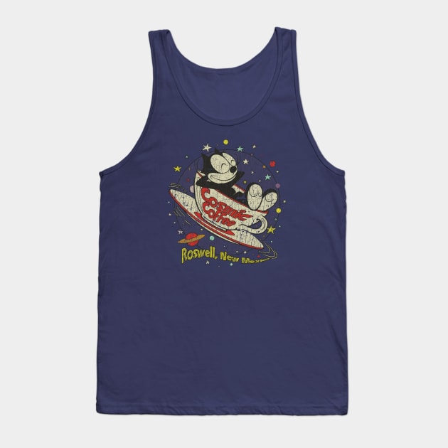 Felix The Cat Cosmic Coffee Tank Top by JCD666